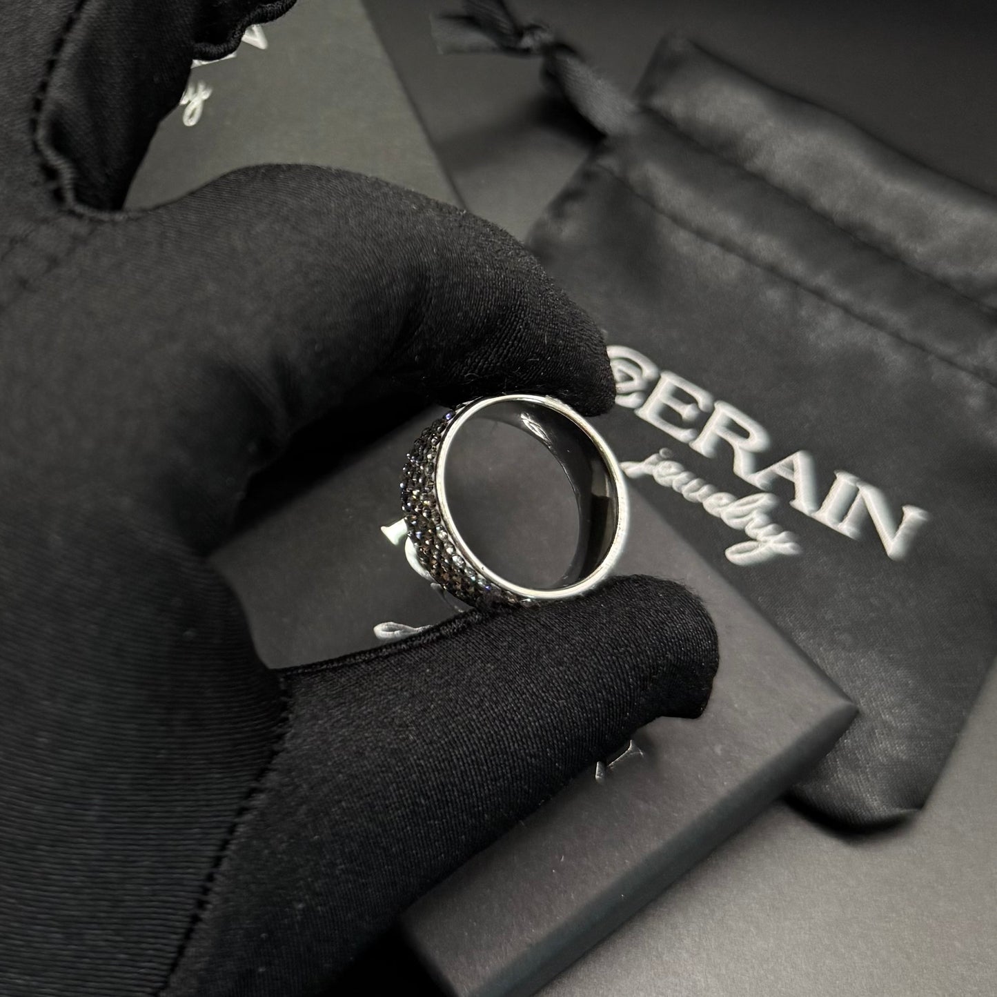 ICED OUT "SILVER PREZIOSO" RING - ICERAIN JEWELRY