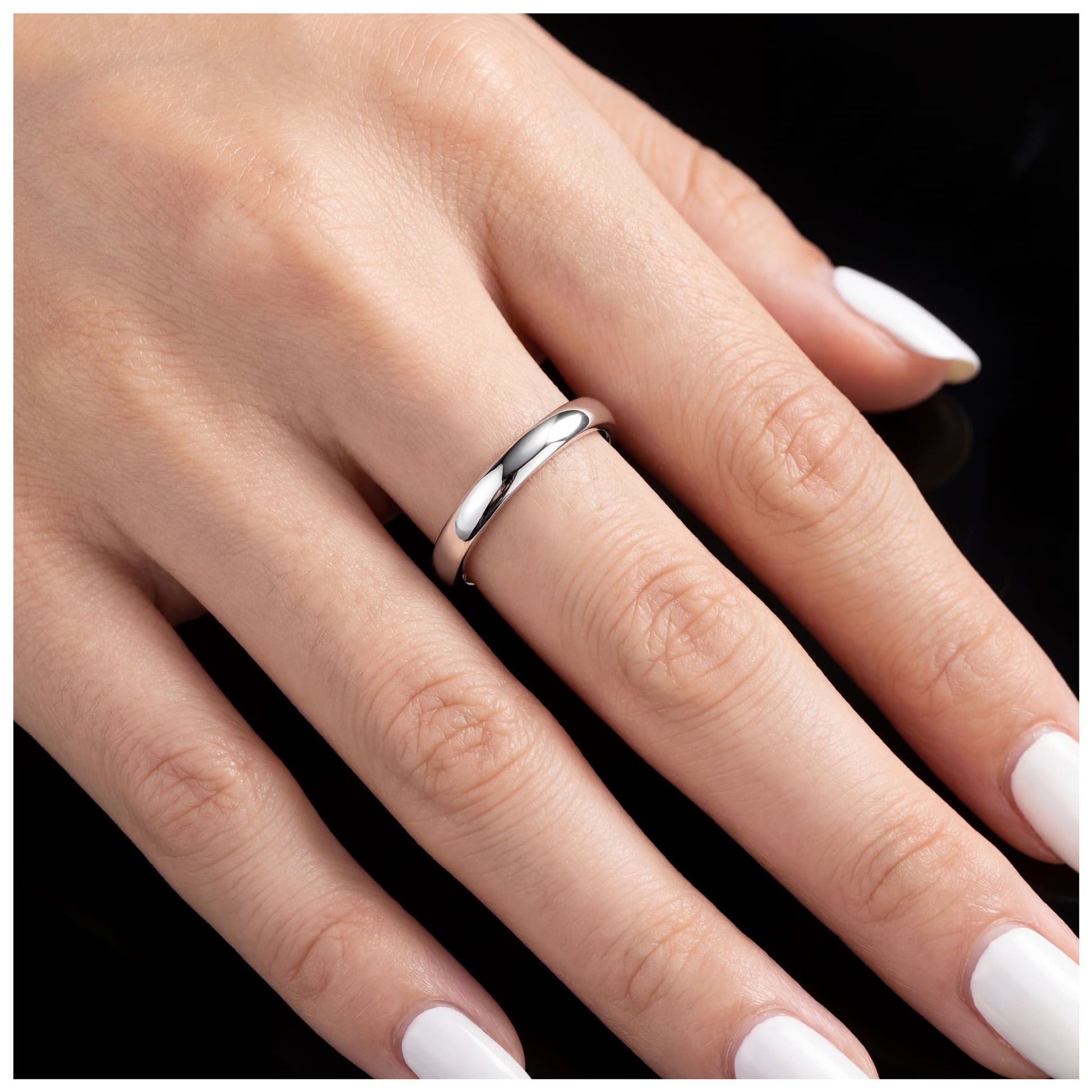 PERSONALISIERTER 925S SILVER "ENGAGEMENT" RING - ICERAIN JEWELRY