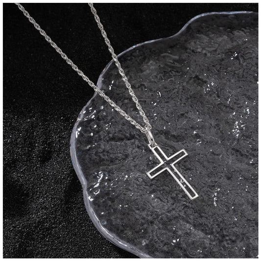 925S SILVER "CROSS V2" KETTE - ICERAIN JEWELRY