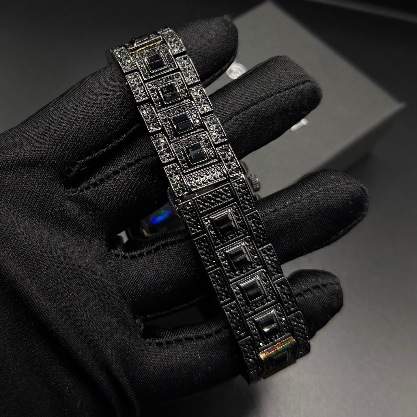 SALE | ICED OUT "BLACK ARABIC" UHR - ICERAIN JEWELRY