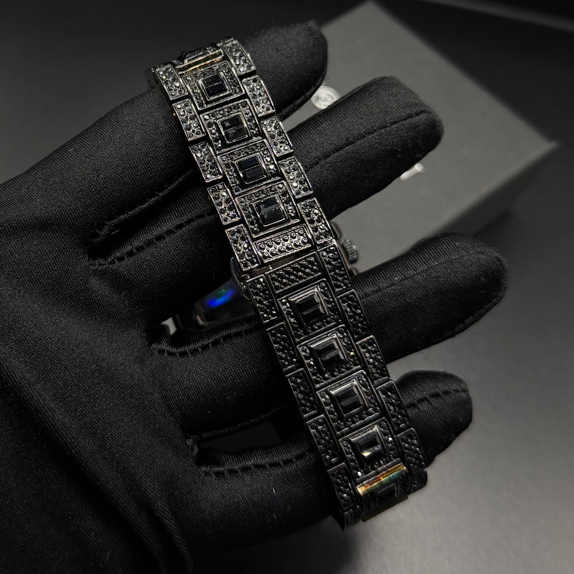 SALE | ICED OUT "BLACK ARABIC" UHR - ICERAIN JEWELRY