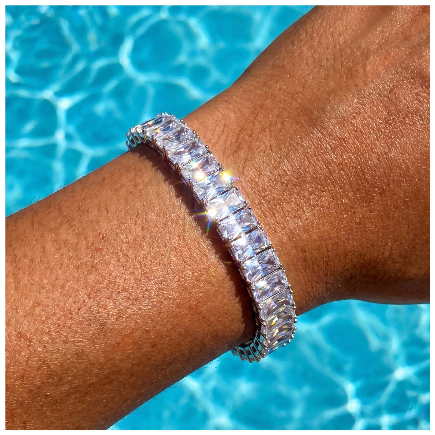 ICED OUT 10MM "SHINO" ARMBAND - ICERAIN JEWELRY