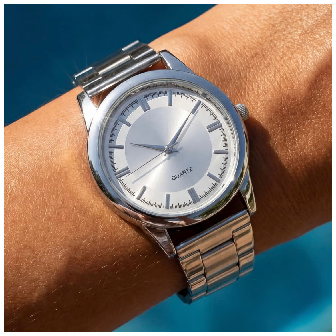 EDELSTAHL "FRATELLI" UHR - ICERAIN JEWELRY