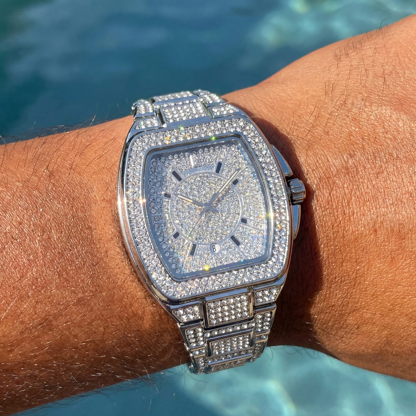 ICED OUT "GUMILER" UHR - ICERAIN JEWELRY