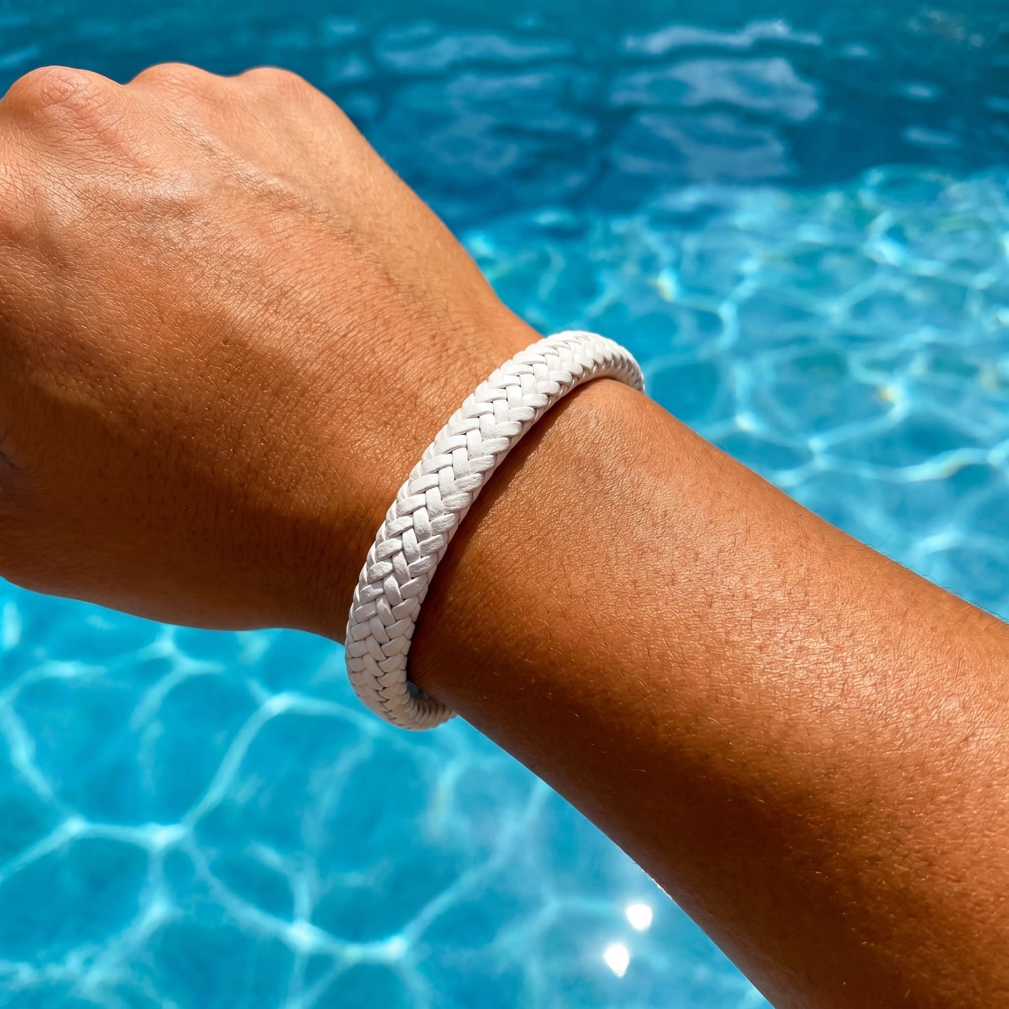 LEDER "WHITONOS" ARMBAND - ICERAIN JEWELRY