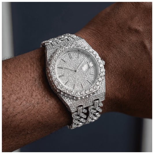 ICED OUT "APOSTEL V2" UHR - ICERAIN JEWELRY
