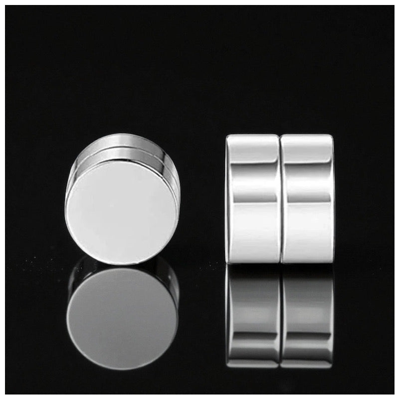 EDELSTAHL "STUD" MAGNET OHRRINGE - ICERAIN JEWELRY