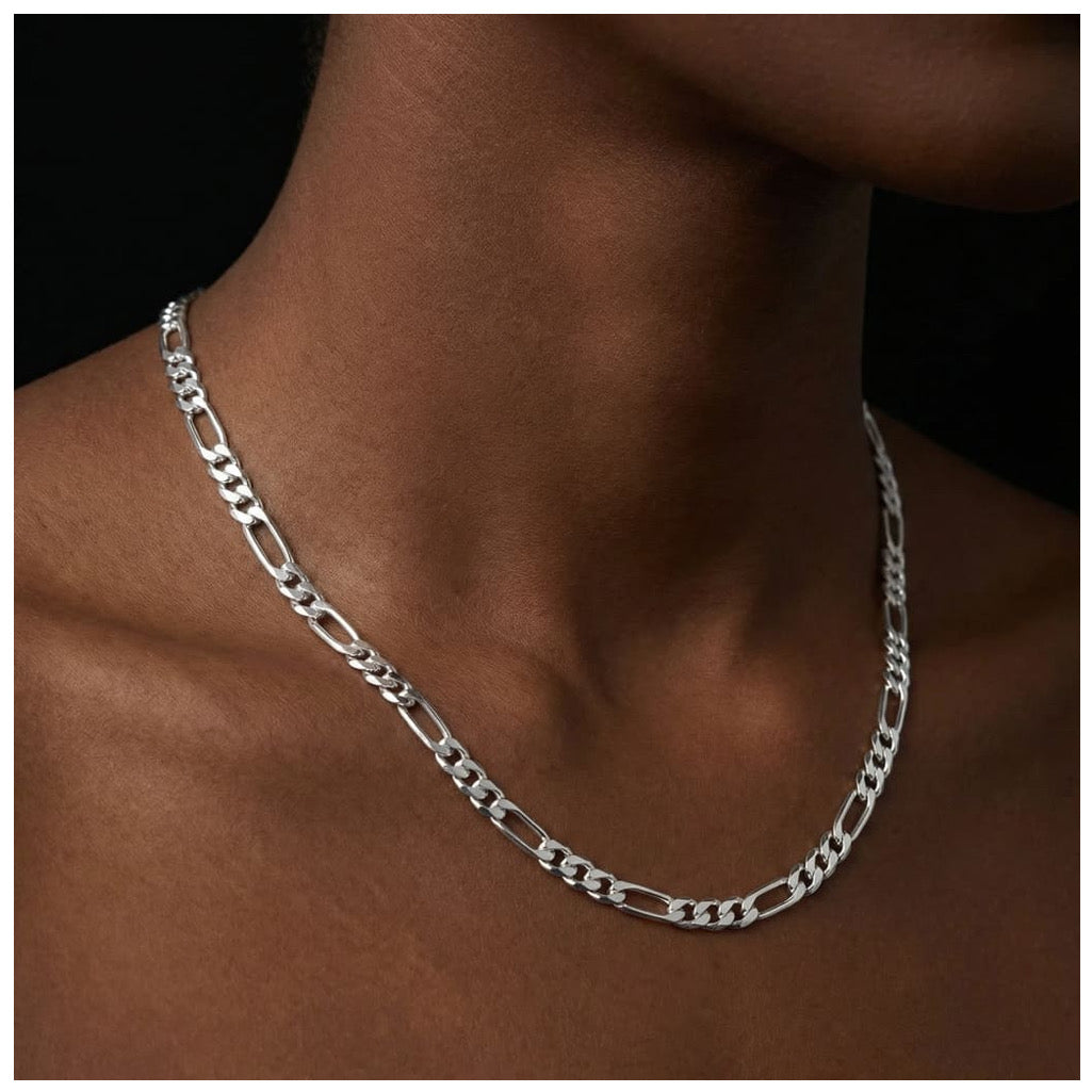 925S SILVER "FIGARO" KETTE [PREMIUM VERSION] - ICERAIN JEWELRY
