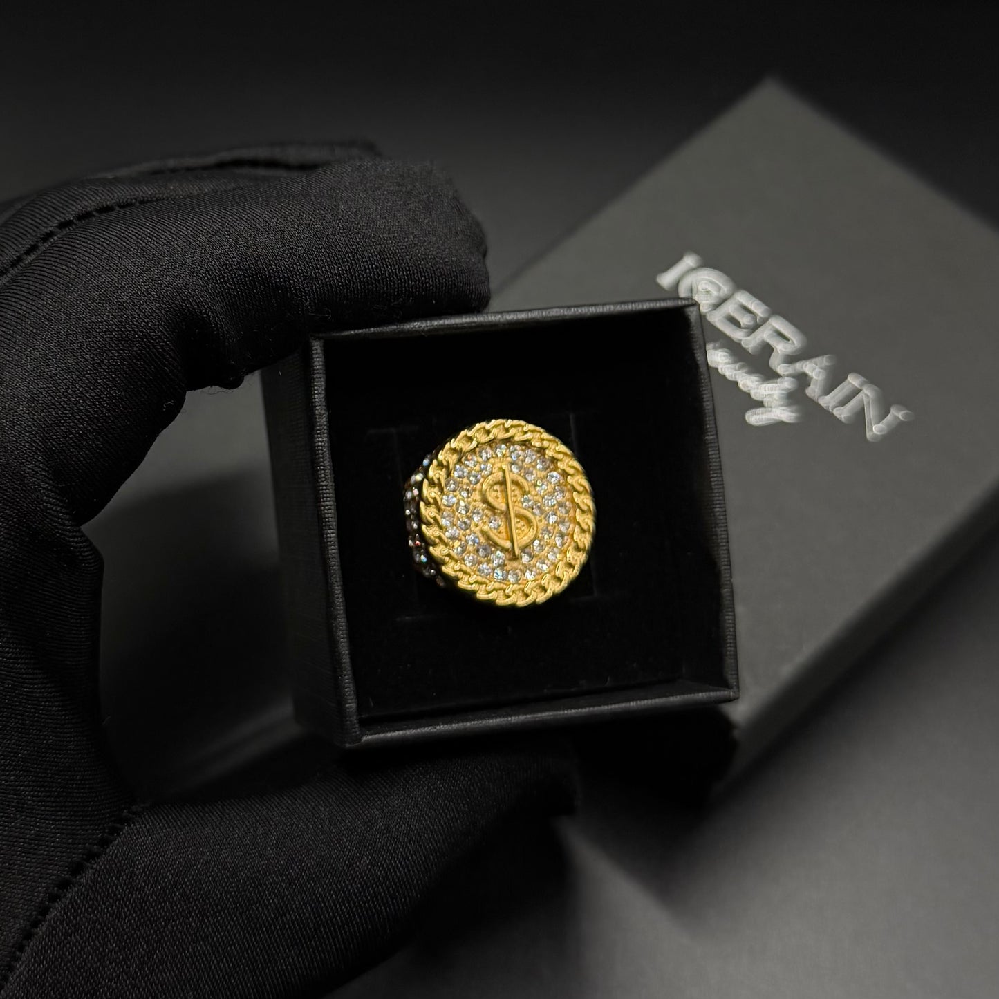 ICED OUT "DOLLAR" RING - ICERAIN JEWELRY