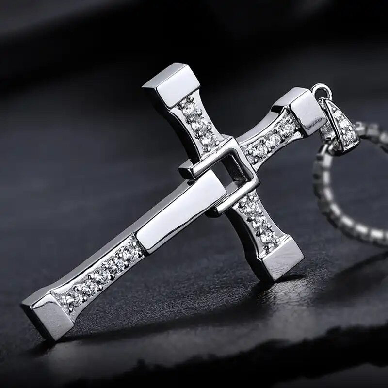 Luxus Edelstahl "Toretto Cross" Kette