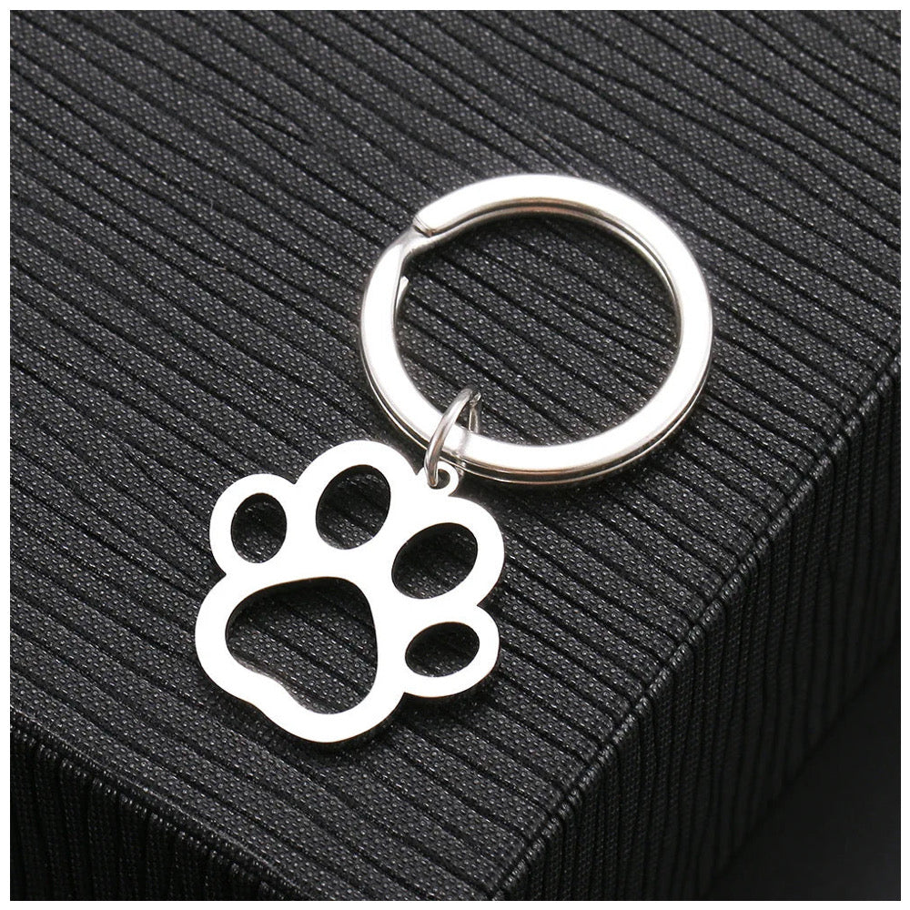 EDELSTAHL "DOG" SCHLÜSSELANHÄNGER - ICERAIN JEWELRY