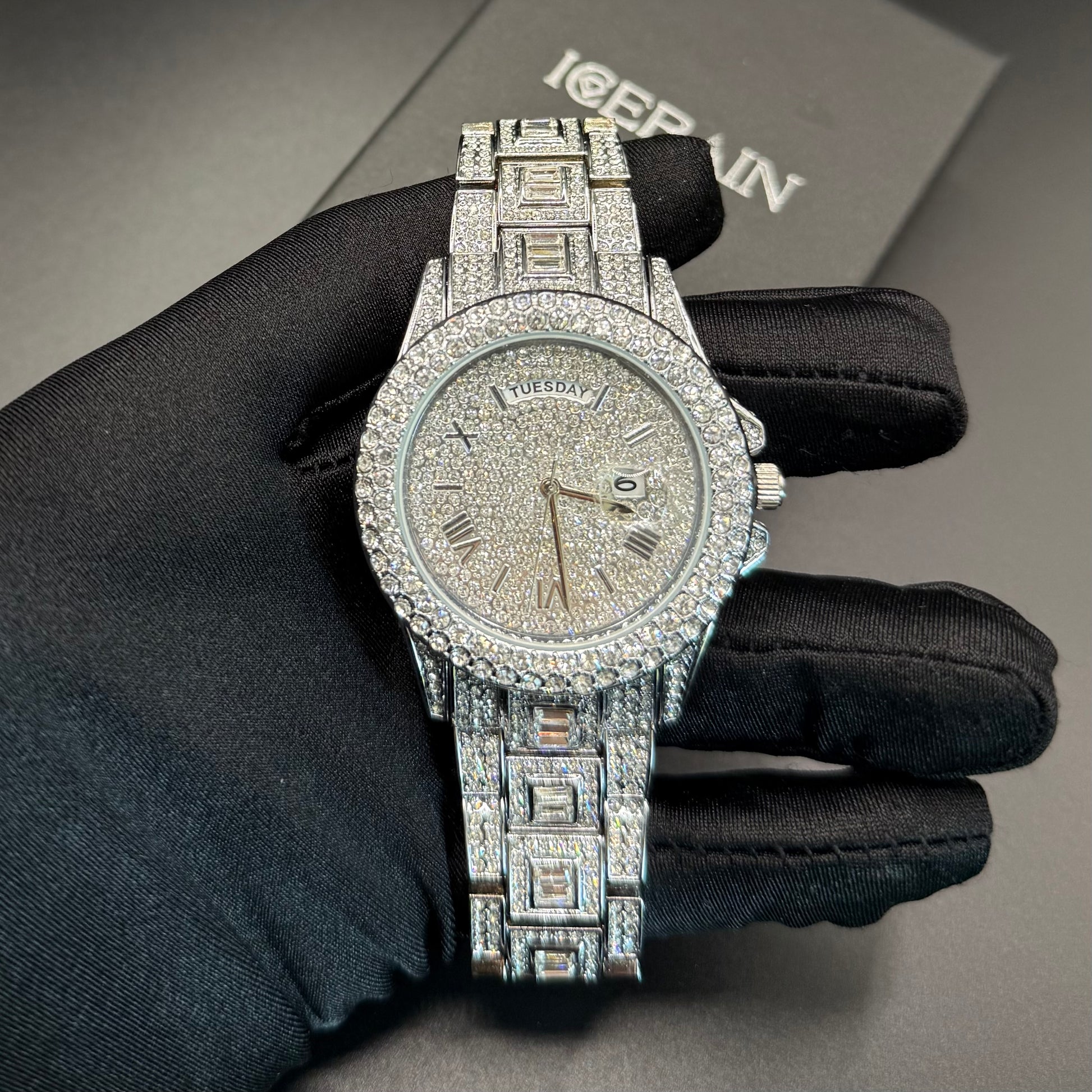 ICED OUT "PARAMONE" UHR - ICERAIN JEWELRY
