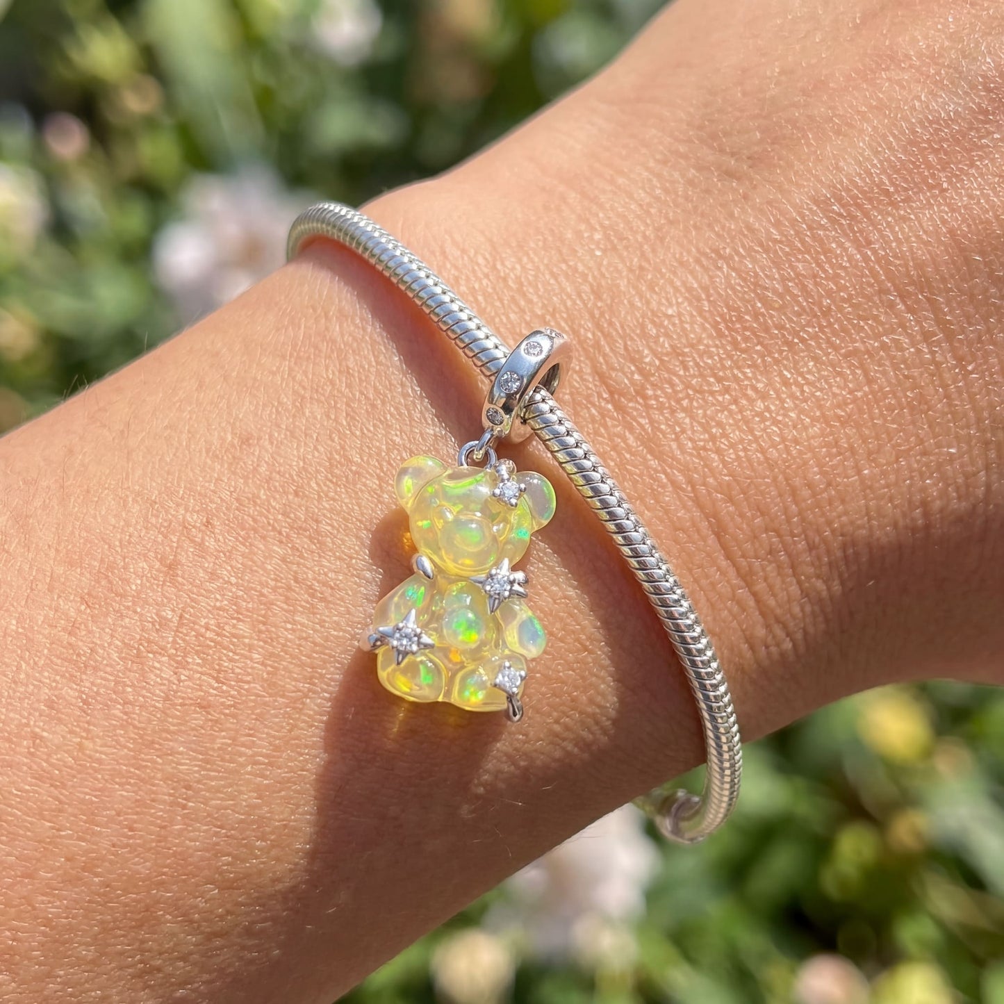 925S SILVER "TEDDY BEAR" CHARM - ICERAIN JEWELRY