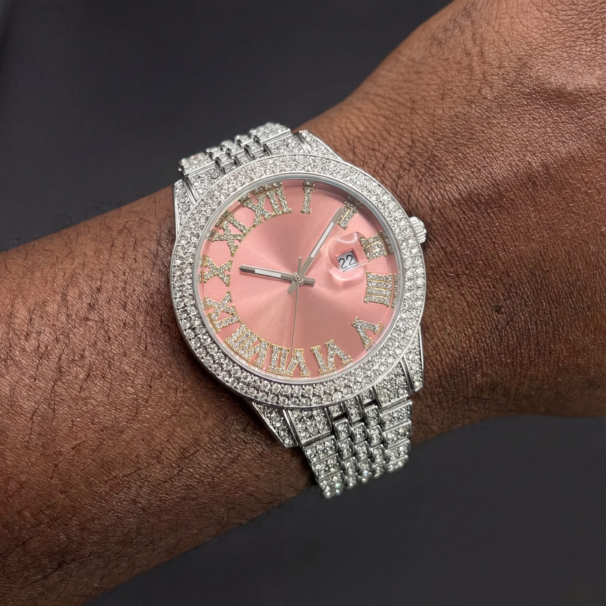 ICED OUT "REGINA" UHR - ICERAIN JEWELRY
