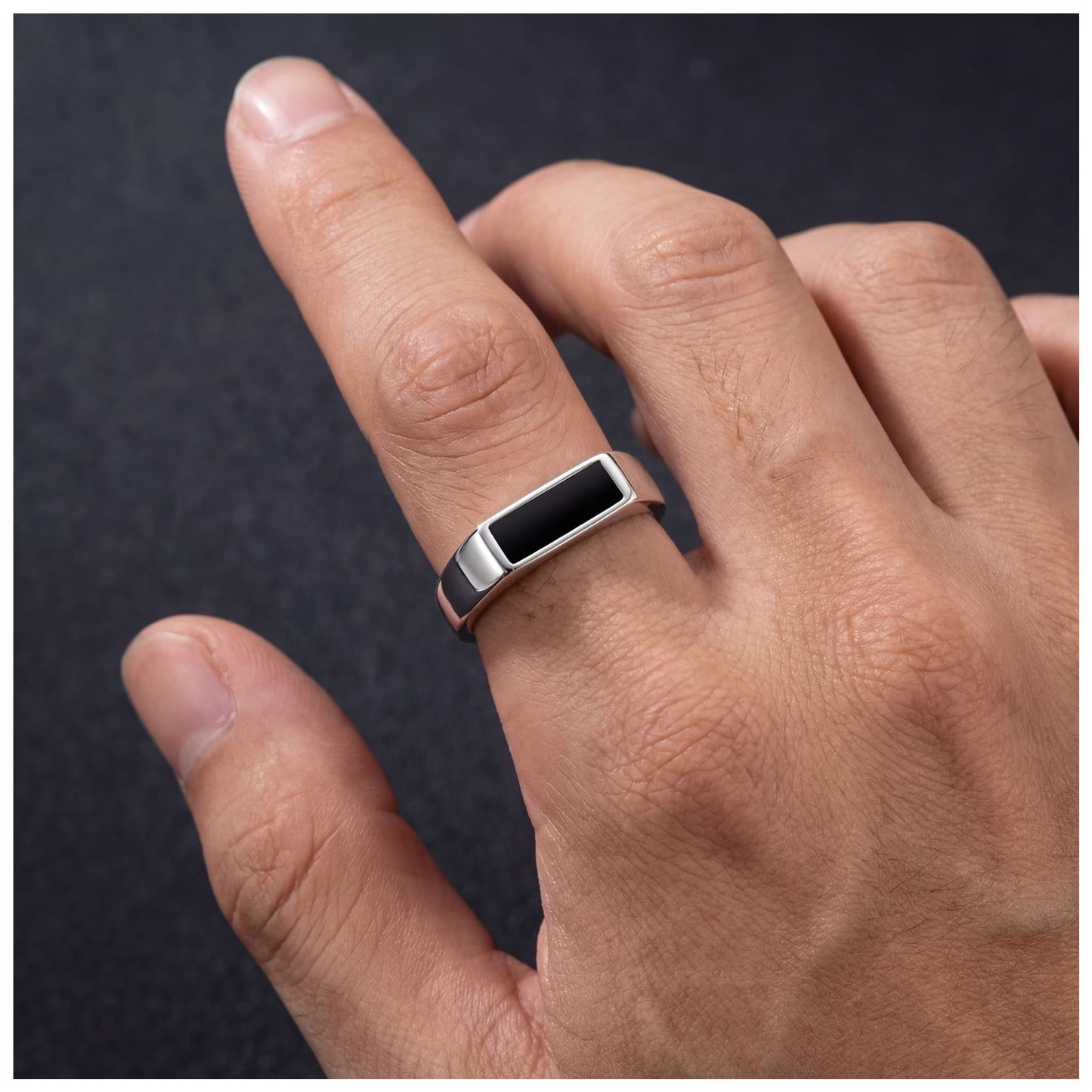 925S SILVER "FLIX" RING - ICERAIN JEWELRY