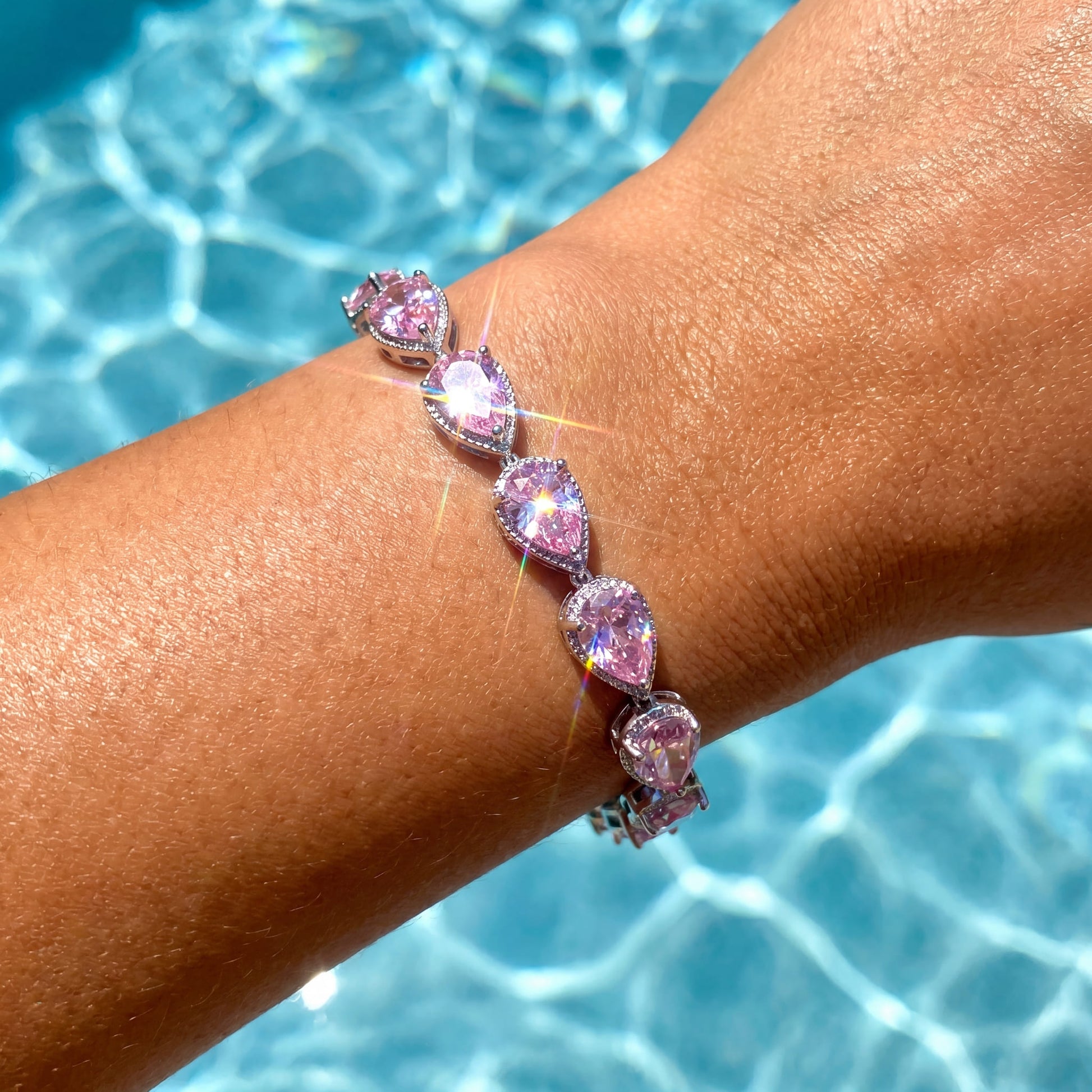 ICED OUT "CRYING TEAR" ARMBAND - ICERAIN JEWELRY