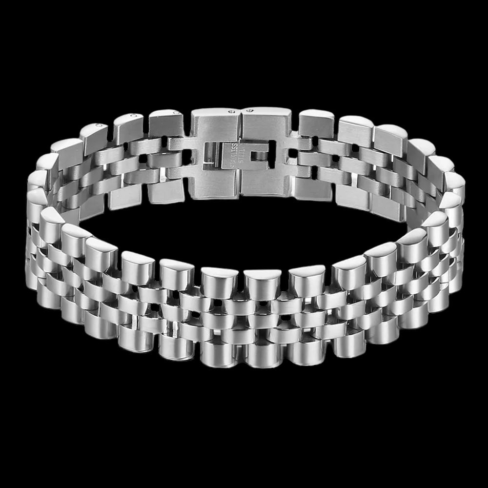 Luxus Edelstahl "Jubilee" Armbänder