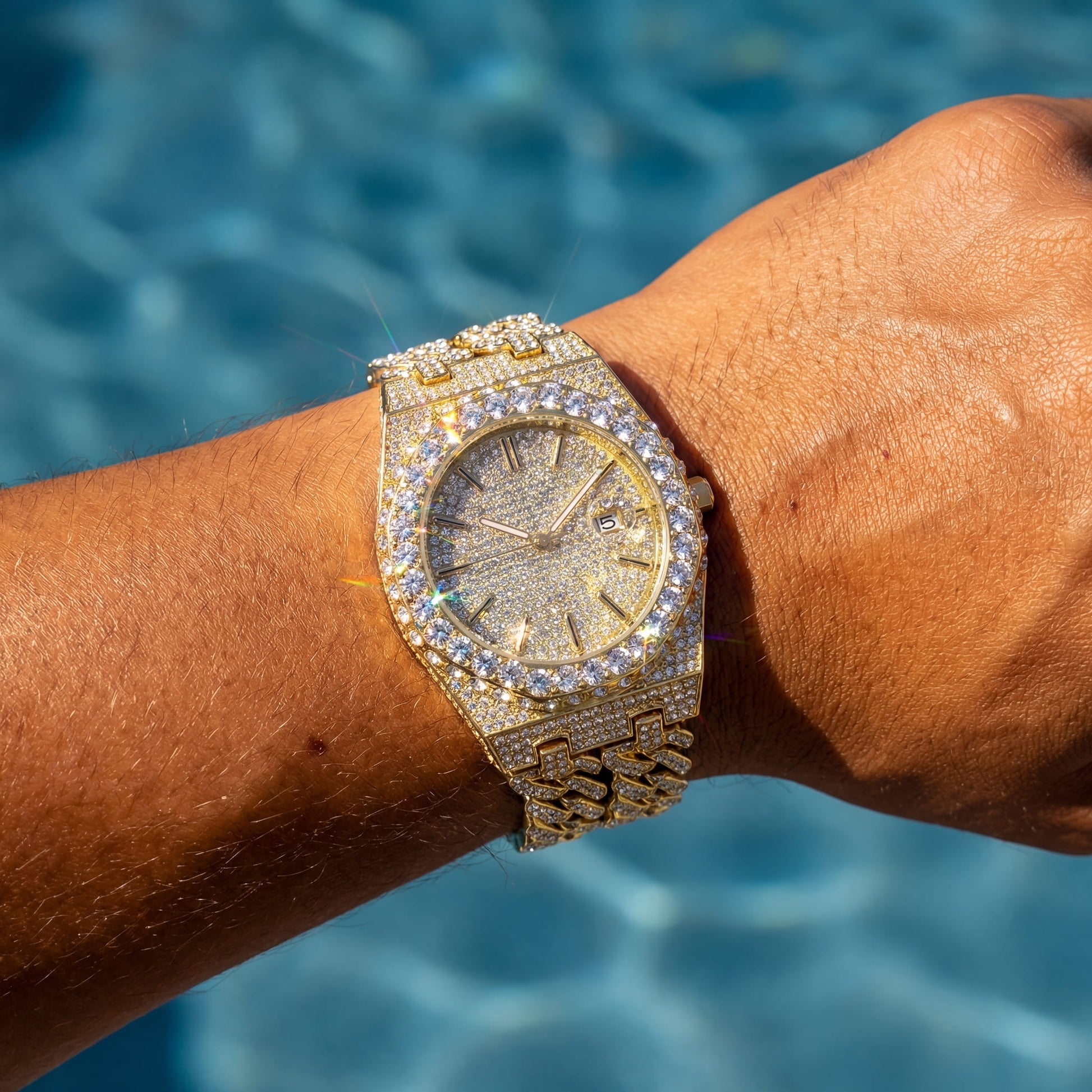 ICED OUT "APOSTEL V2" UHR - ICERAIN JEWELRY