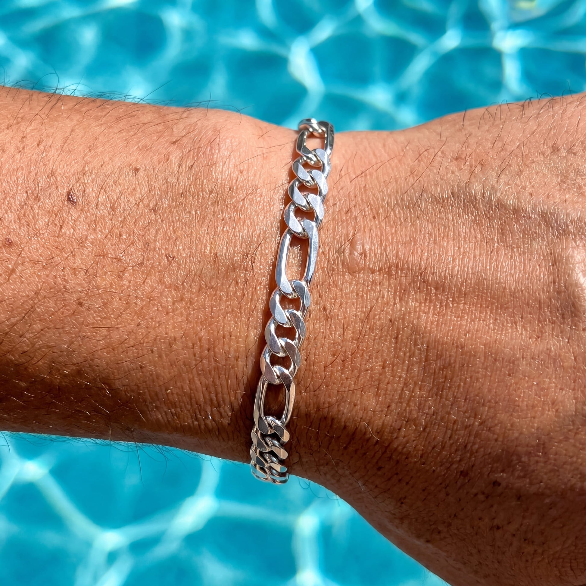 925S SILVER "FIGARO" ARMBAND [CLASSIC VERSION] - ICERAIN JEWELRY
