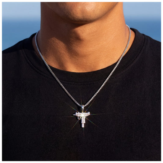 ICED OUT "MP" KETTE - ICERAIN JEWELRY