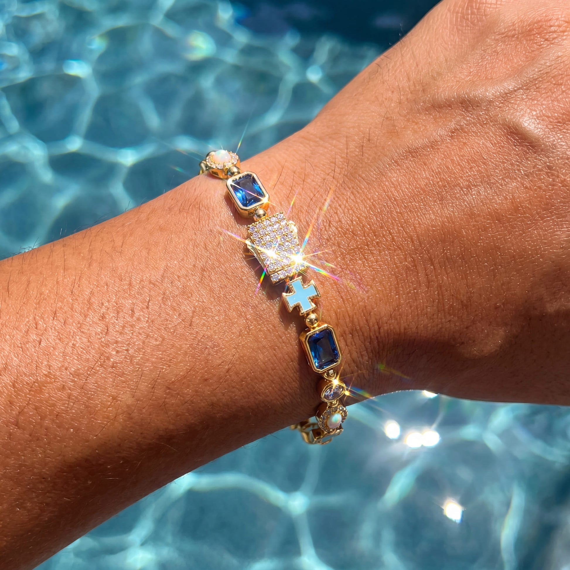 ICED OUT 6MM "CHOKER V2“ ARMBAND - ICERAIN JEWELRY