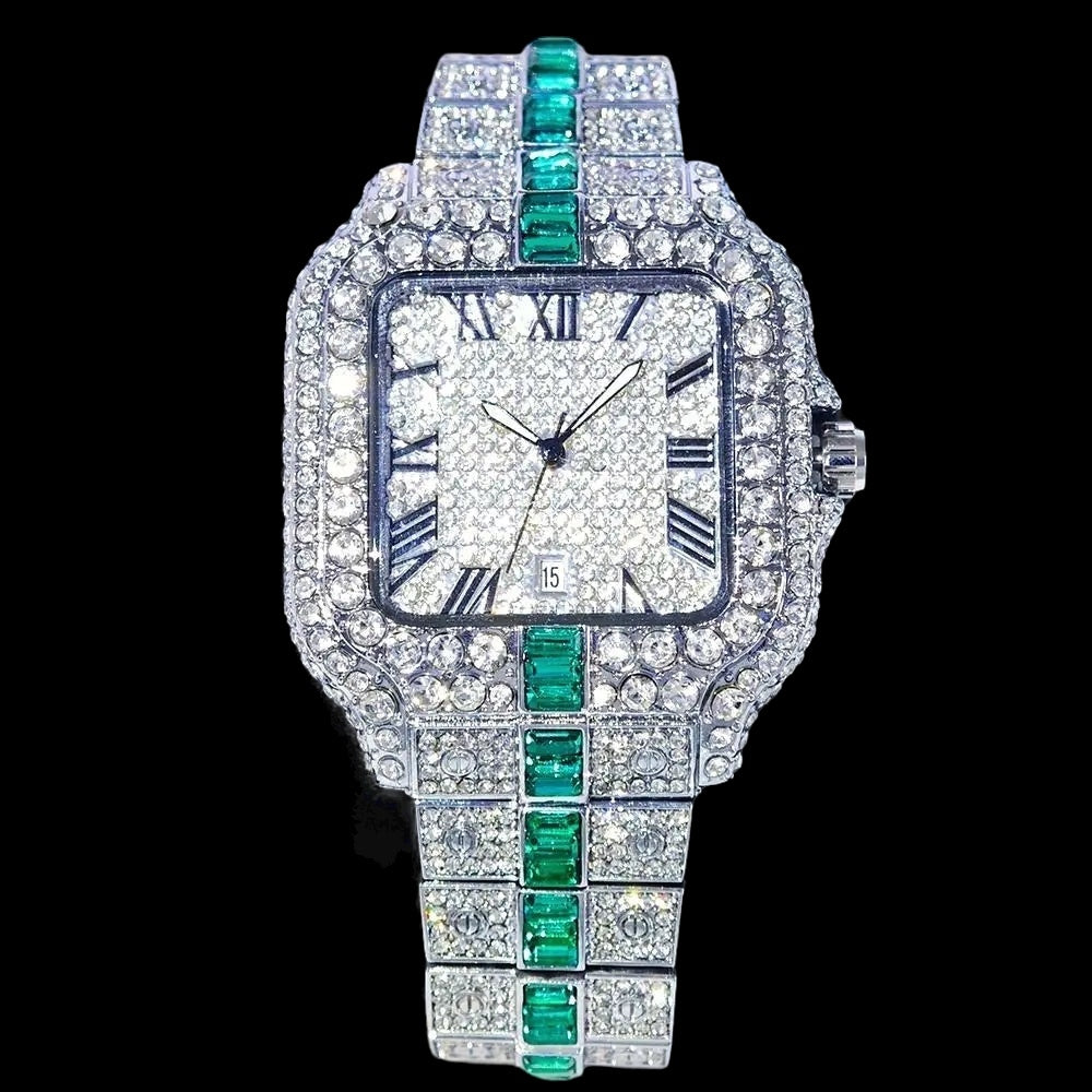 ICED OUT "PIAZZA V3" UHR - ICERAIN JEWELRY