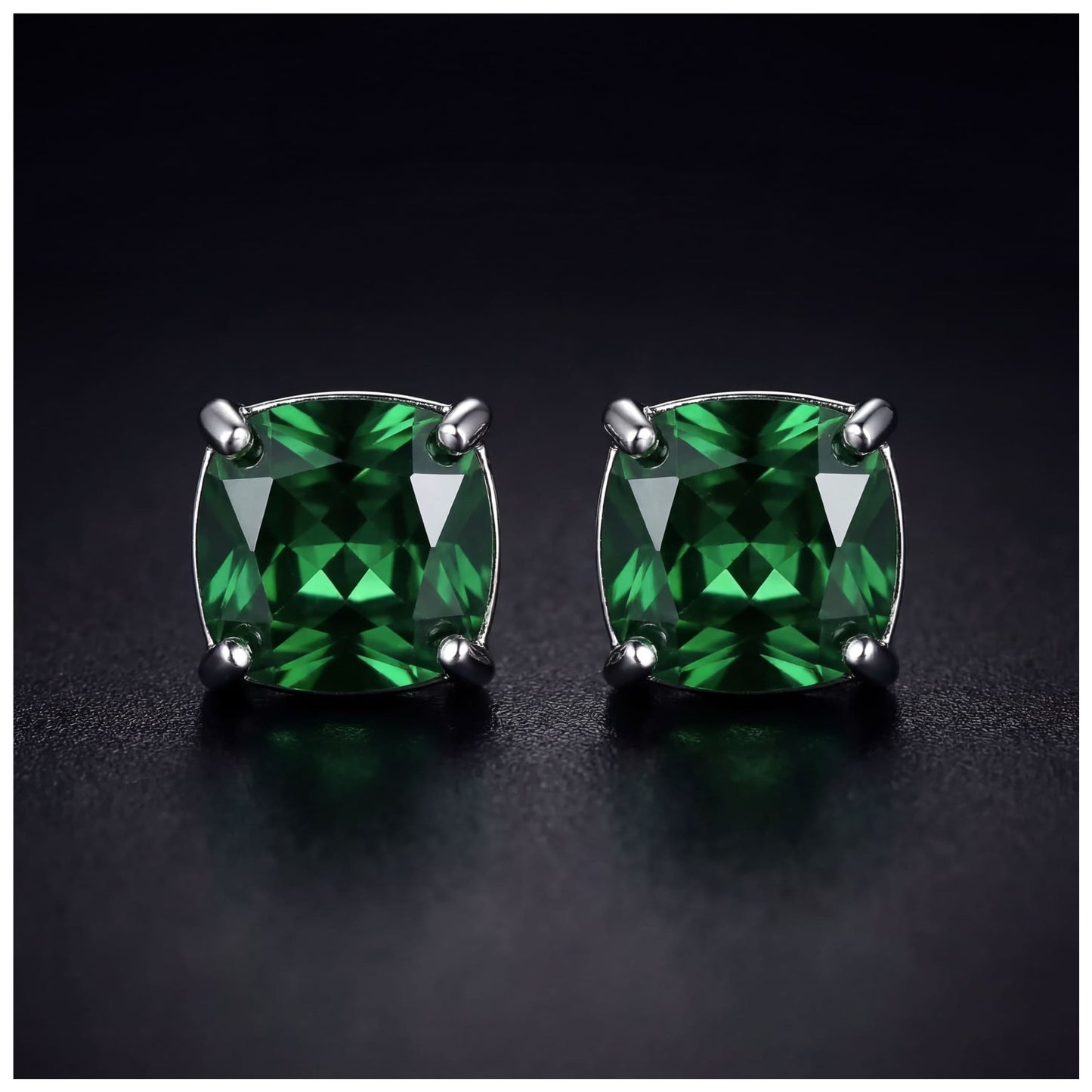 ICED OUT "GREEN VERSAILLE" OHRRINGE - ICERAIN JEWELRY