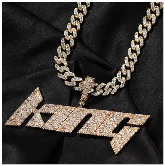 PERSONALISIERTE ICED OUT "VEXORO" KETTE - ICERAIN JEWELRY
