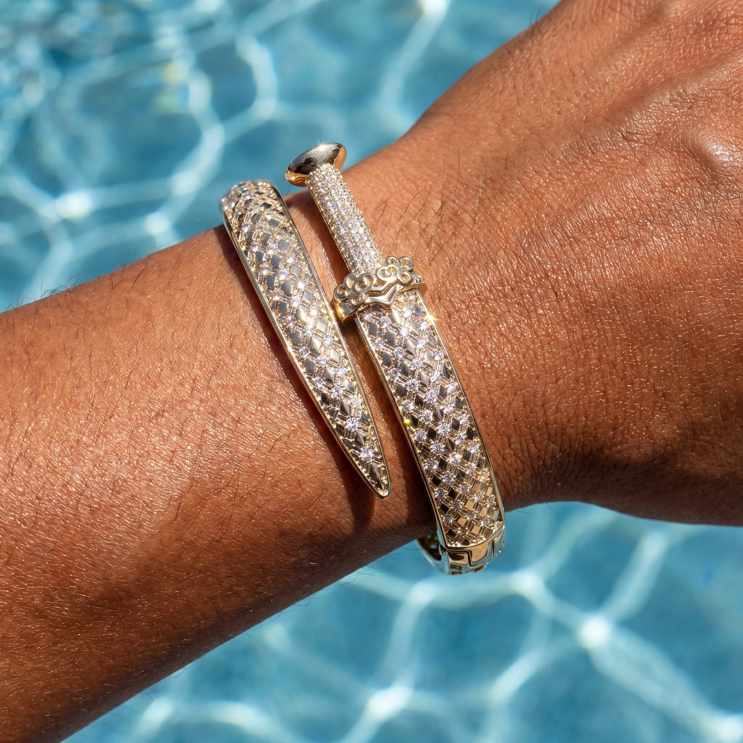 ICED OUT "KNIGHT V2" ARMREIF - ICERAIN JEWELRY