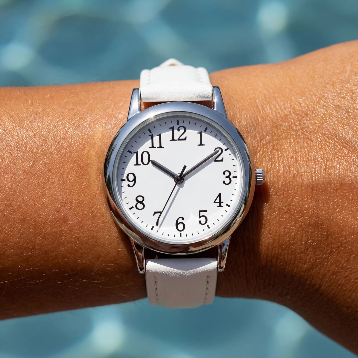 EDELSTAHL "WOMANIZER" UHR - ICERAIN JEWELRY