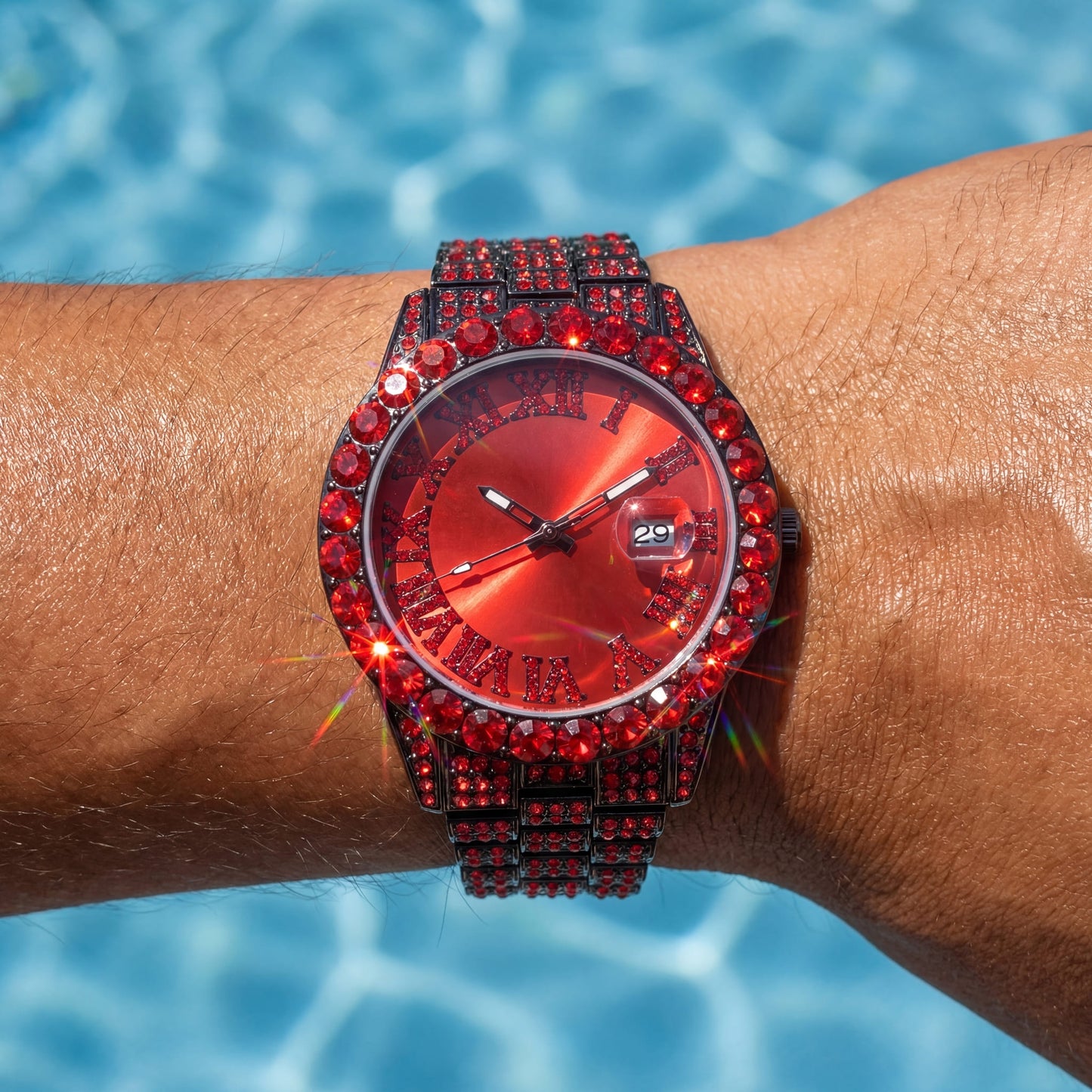 ICED OUT "REGINA V2" UHR - ICERAIN JEWELRY