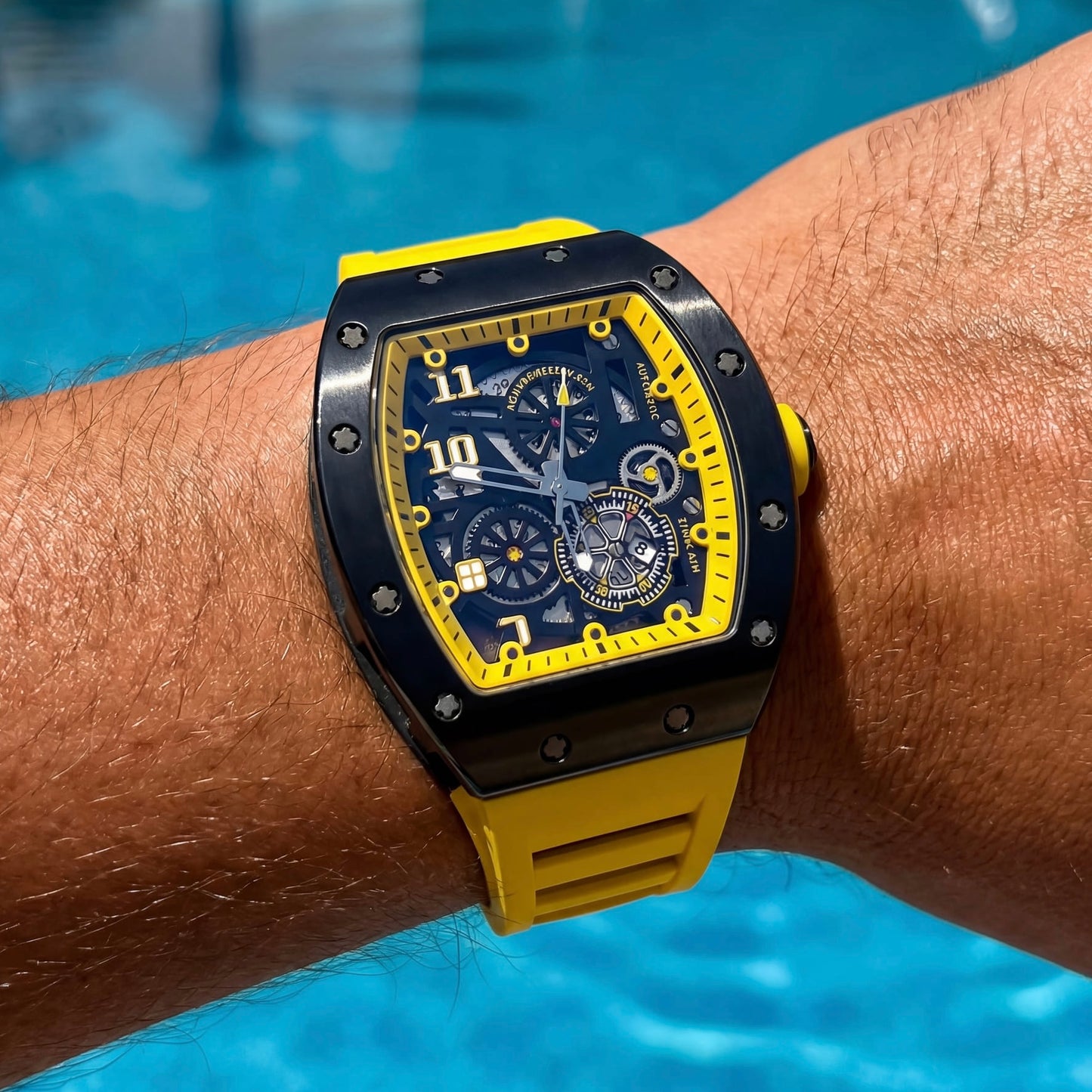 EDELSTAHL AUTOMATIK "WARRIOR" UHR - ICERAIN JEWELRY