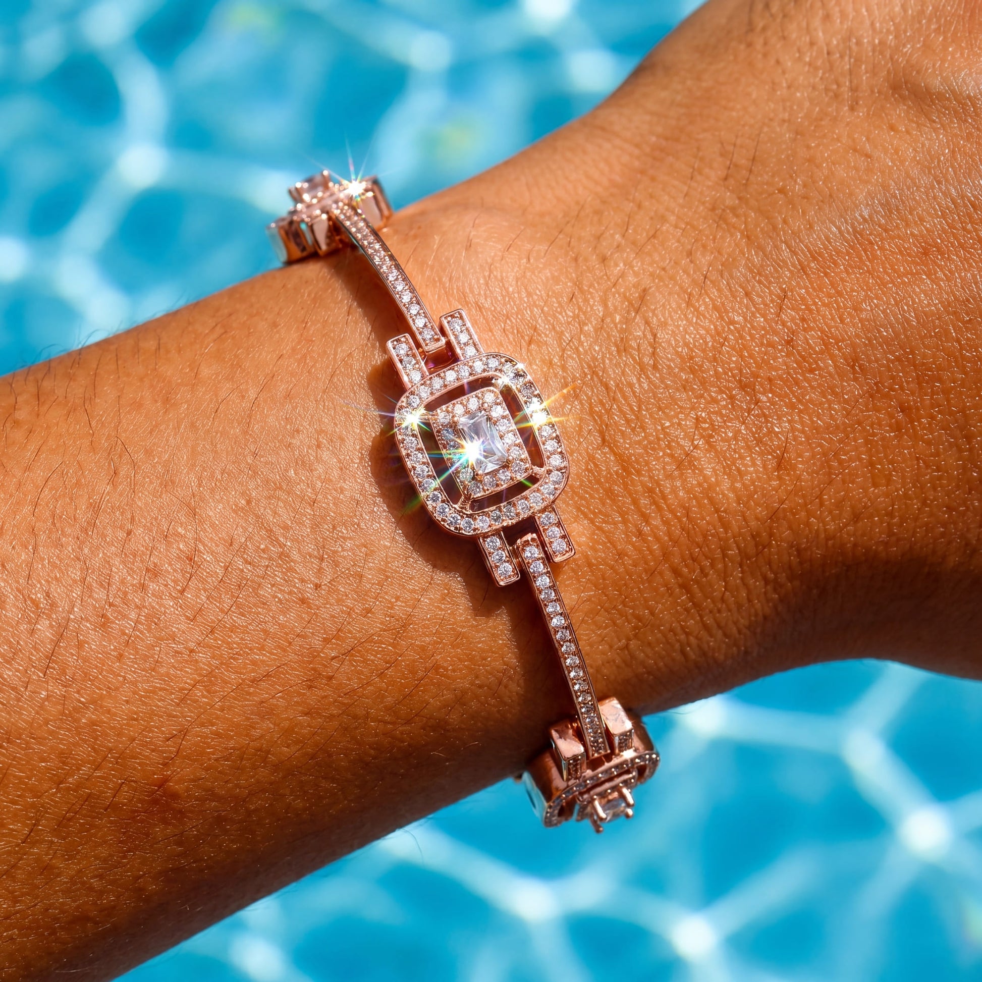 ICED OUT "MICROSI" ARMBAND - ICERAIN JEWELRY