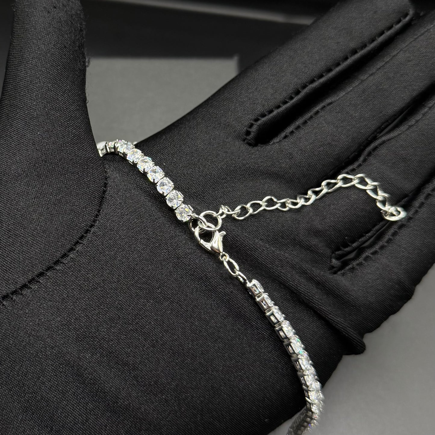 PERSONALISIERTE ICED OUT ANFANGSBUCHSTABEN "CUBIC" KETTE - ICERAIN JEWELRY