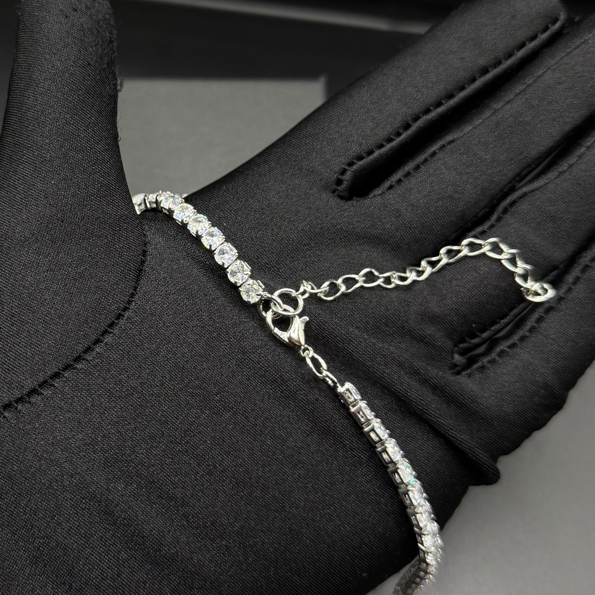 PERSONALISIERTE ICED OUT ANFANGSBUCHSTABEN "CUBIC" KETTE - ICERAIN JEWELRY