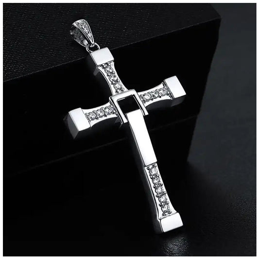 Luxus Edelstahl "Toretto Cross" Kette