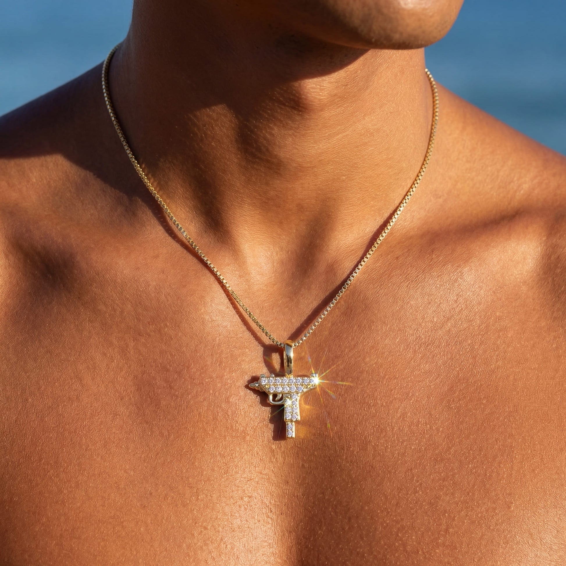 ICED OUT "MP" KETTE - ICERAIN JEWELRY