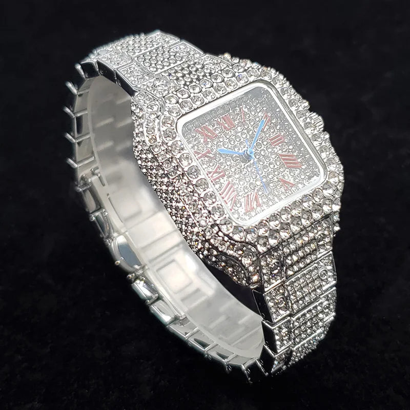 ICED OUT "PIAZZA V6" UHR