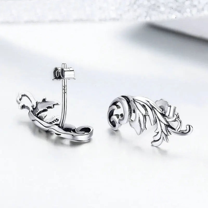 925S SILVER "TRAIBLE" OHRRINGE - ICERAIN JEWELRY