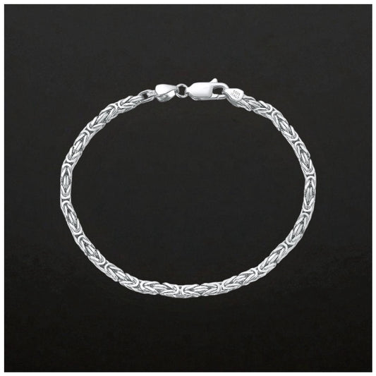 925S SILVER 2,5MM "KING" KÖNIGSARMBAND - ICERAIN JEWELRY