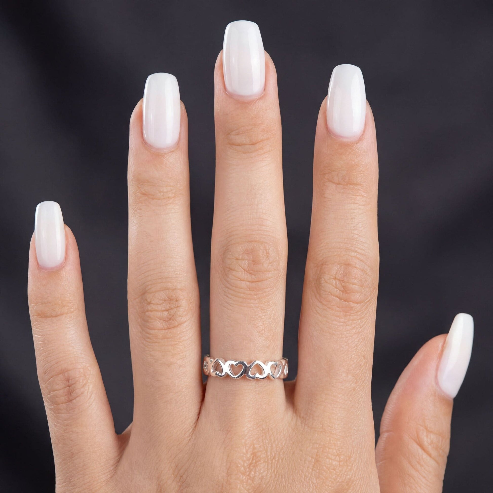 925S SILVER "LITTLEHEARTS" RING - ICERAIN JEWELRY