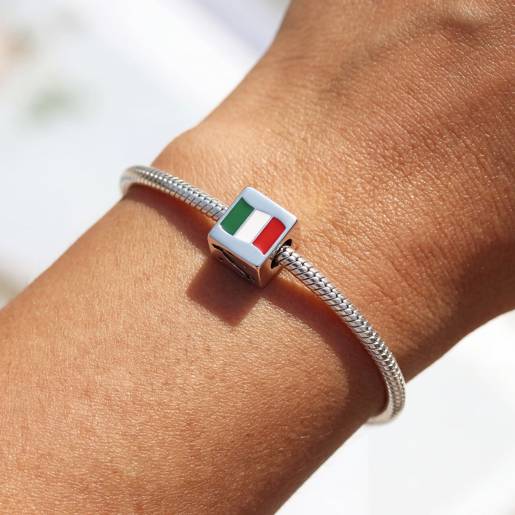 925S SILVER "ITALY V2" CHARM - ICERAIN JEWELRY