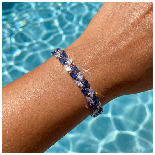 ICED OUT "FLOWER" ARMBAND - ICERAIN JEWELRY