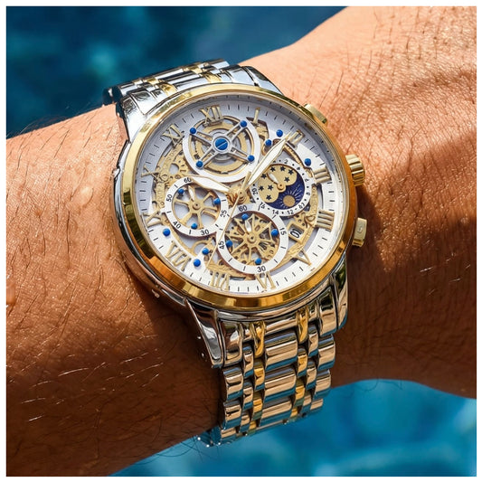 EDELSTAHL "FUTURISMA" UHR - ICERAIN JEWELRY