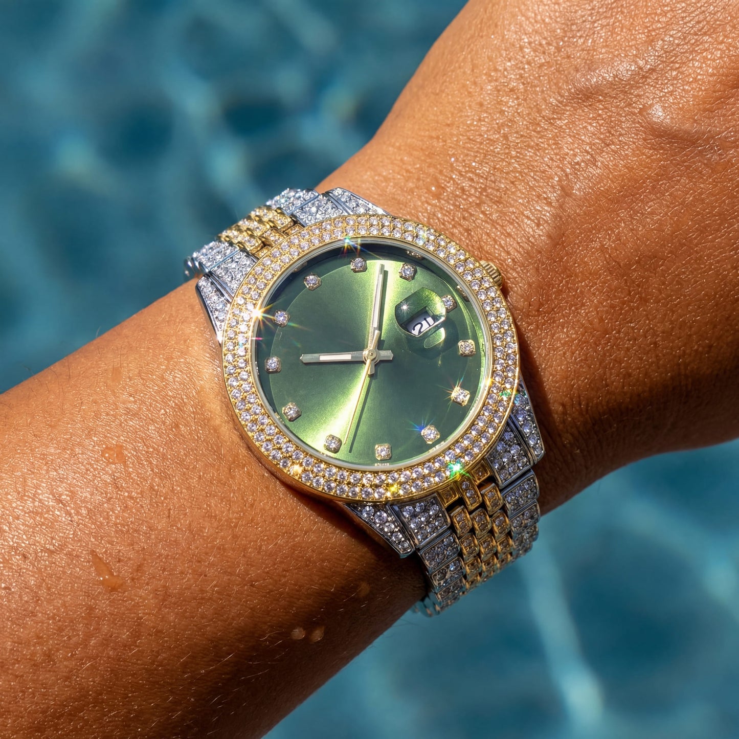ICED OUT "PRINCIPESSA" UHR - ICERAIN JEWELRY