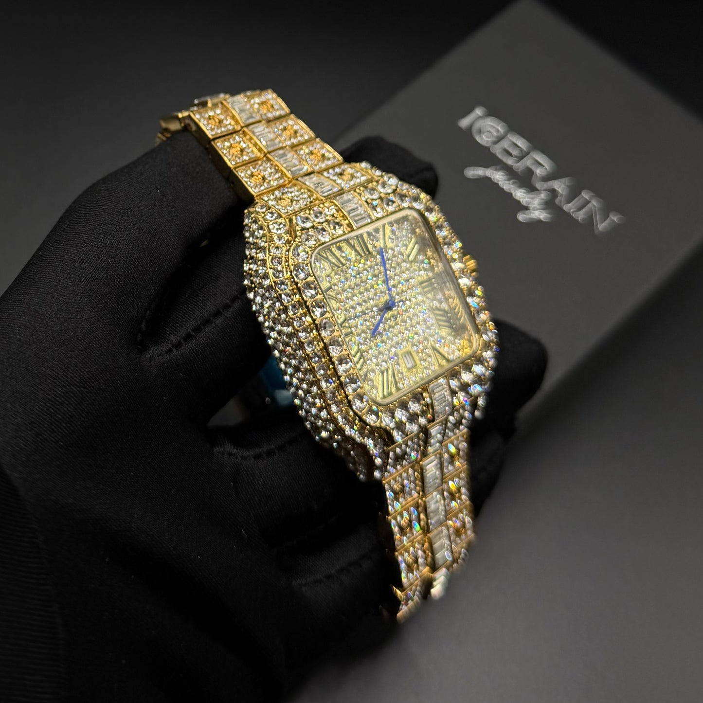 ICED OUT "PIAZZA V5" UHR - ICERAIN JEWELRY