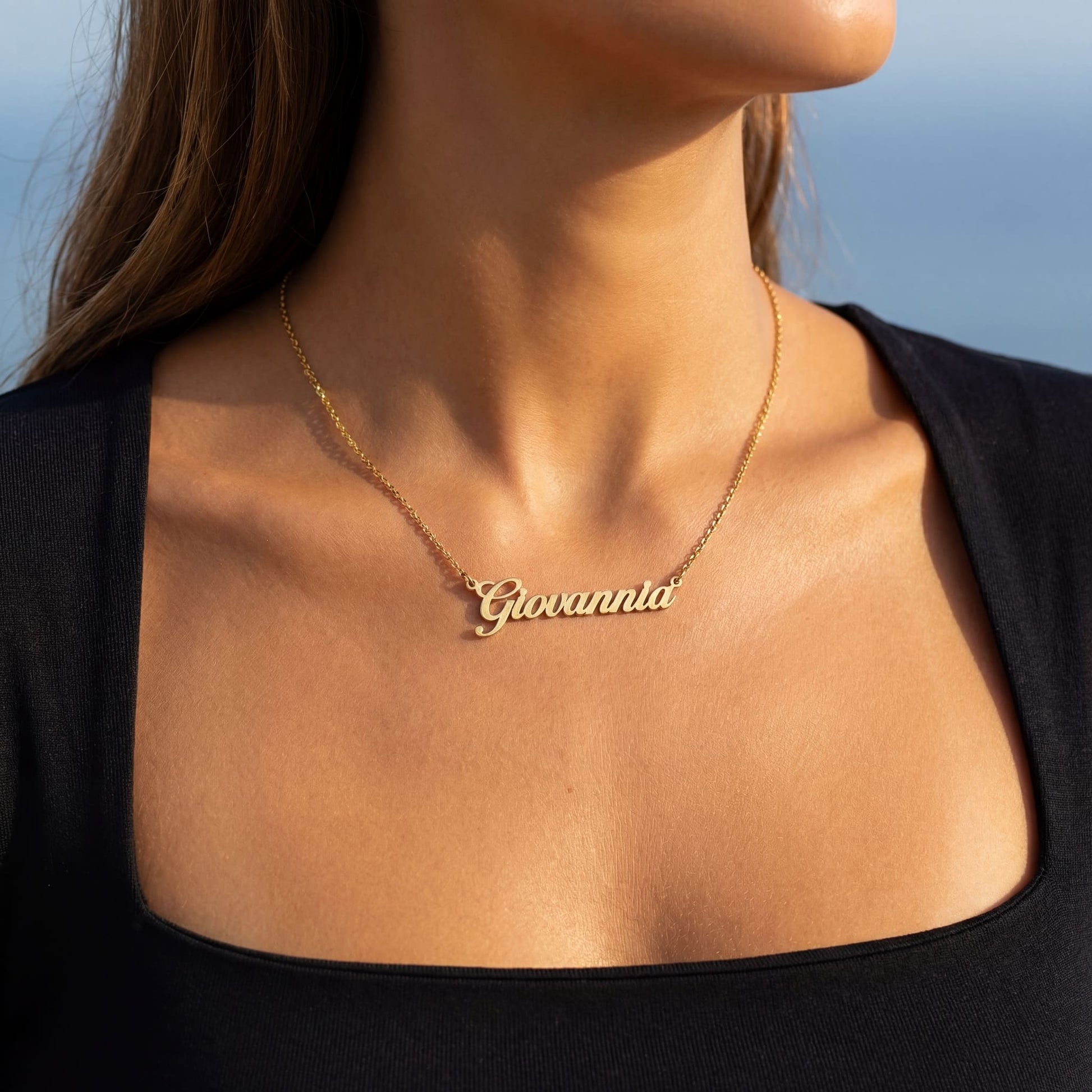 PERSONALISIERTE EDELSTAHL "SPIRUS" KETTE - ICERAIN JEWELRY