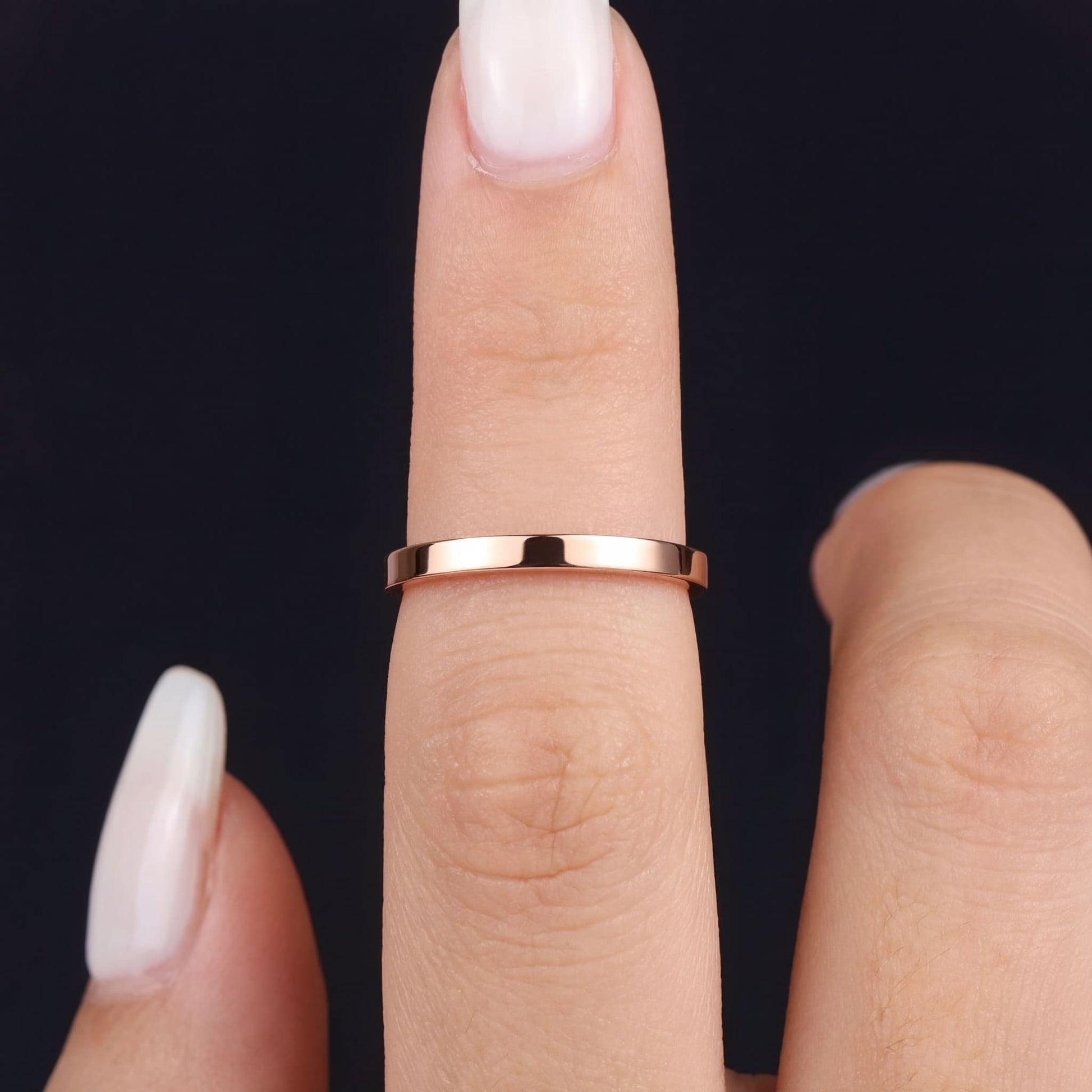 PERSONALISIERTER EDELSTAHL "VALENTINE" RING - ICERAIN JEWELRY