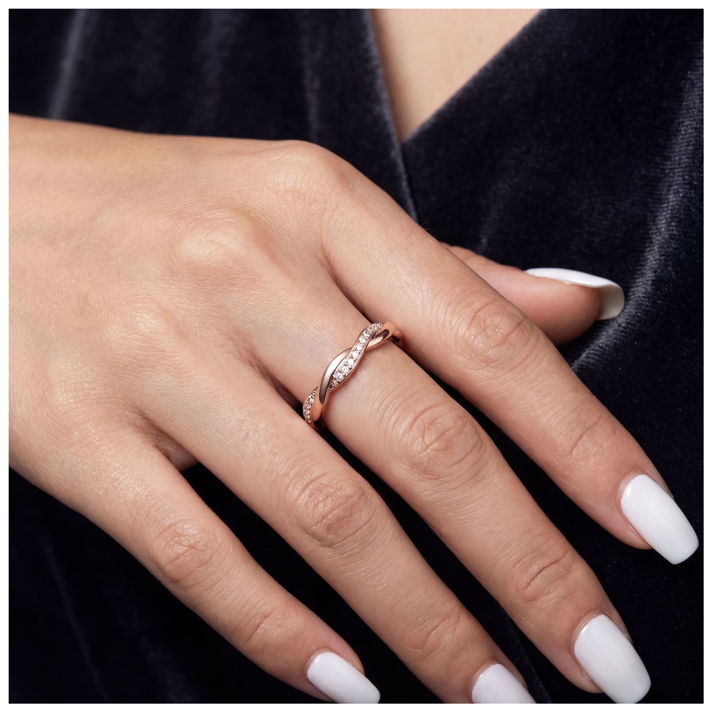 ICED OUT "ROSEGOLD TWASTER" RING - ICERAIN JEWELRY