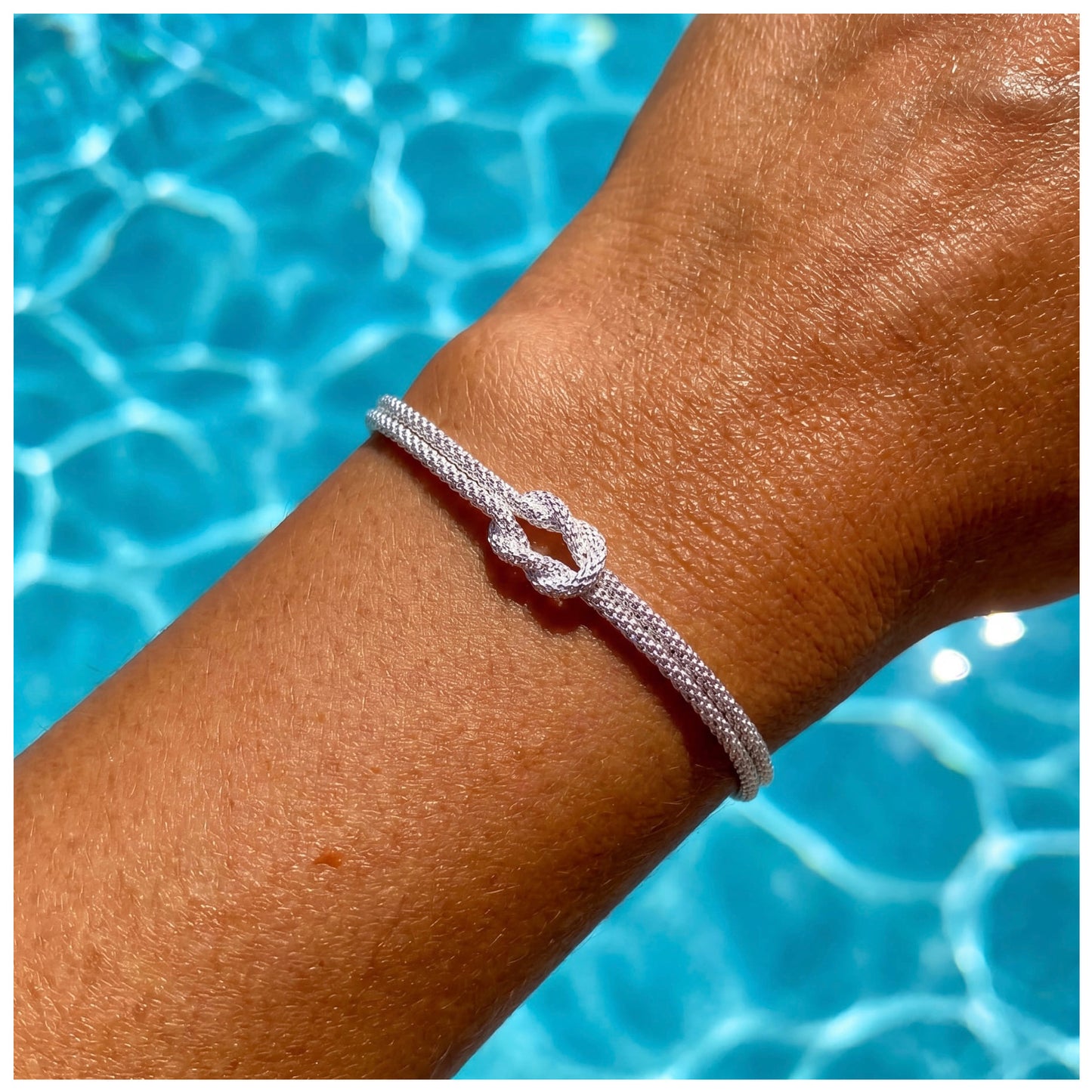 925S SILVER 1,5MM "KNOT" ARMBAND - ICERAIN JEWELRY